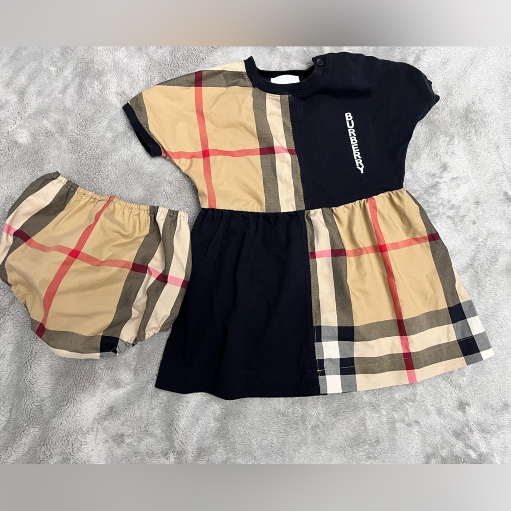 Burberry Baby Dress with Diaper Cover